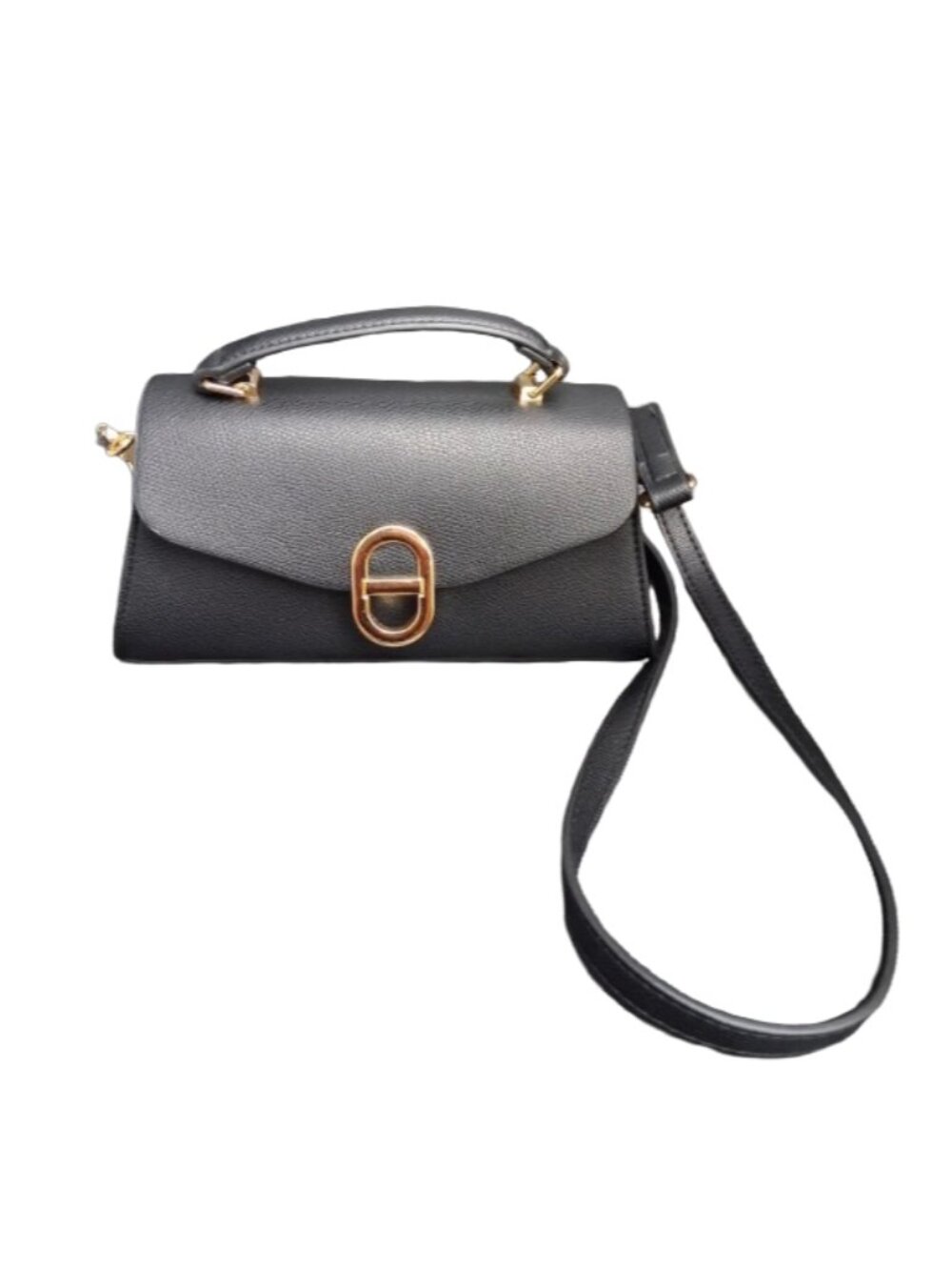 Mali & Lili Brooke Vegan Top Handle Bag In Black